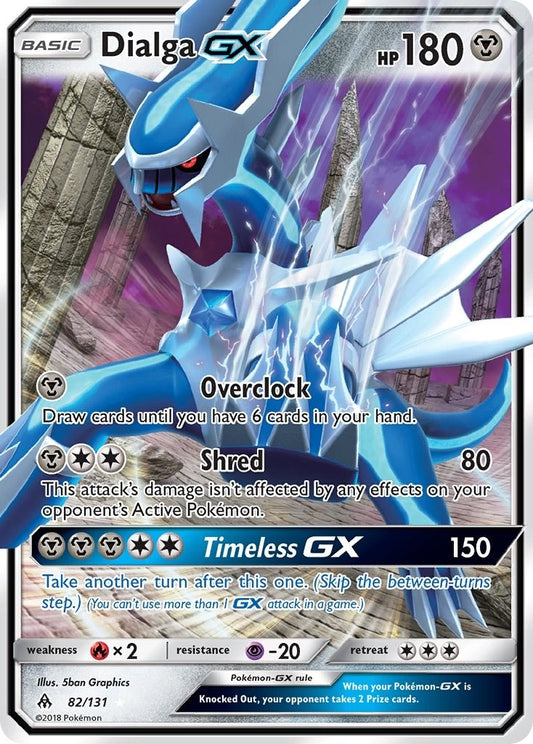 Image for Dialga GX (82/131) (SM - Forbidden Light) - Pokemon