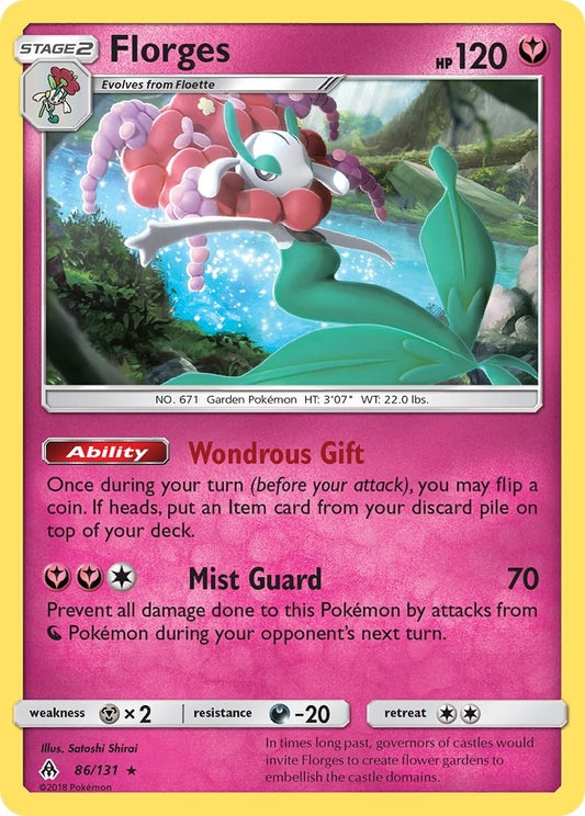 Image for Florges (86/131) (SM - Forbidden Light) - Pokemon