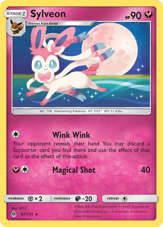 Image for Sylveon (87/131) (SM - Forbidden Light) - Pokemon