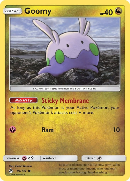 Image for Goomy (91) (91/131) (SM - Forbidden Light) - Pokemon