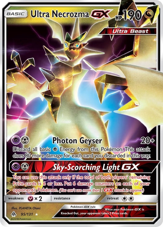 Image for Ultra Necrozma GX (95/131) (SM - Forbidden Light) - Pokemon