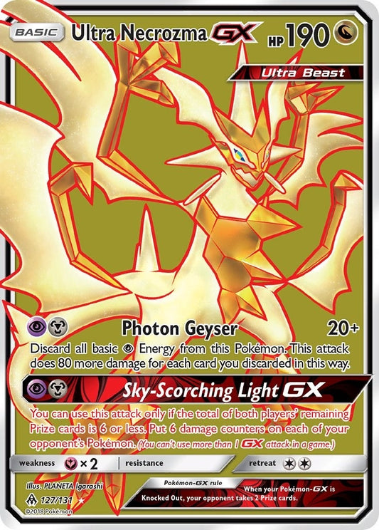 Image for Ultra Necrozma GX (Full Art) (127/131) (SM - Forbidden Light) - Pokemon