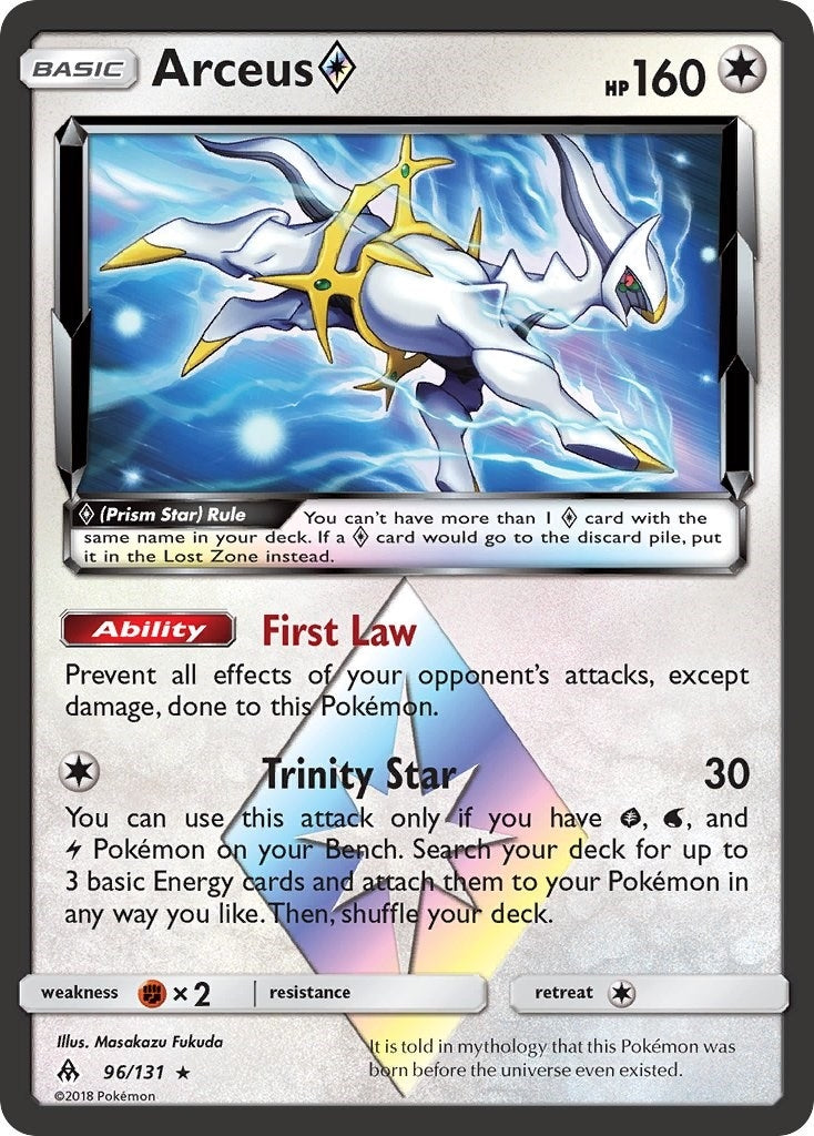 Image for Arceus Prism Star (96/131) (SM - Forbidden Light) - Pokemon