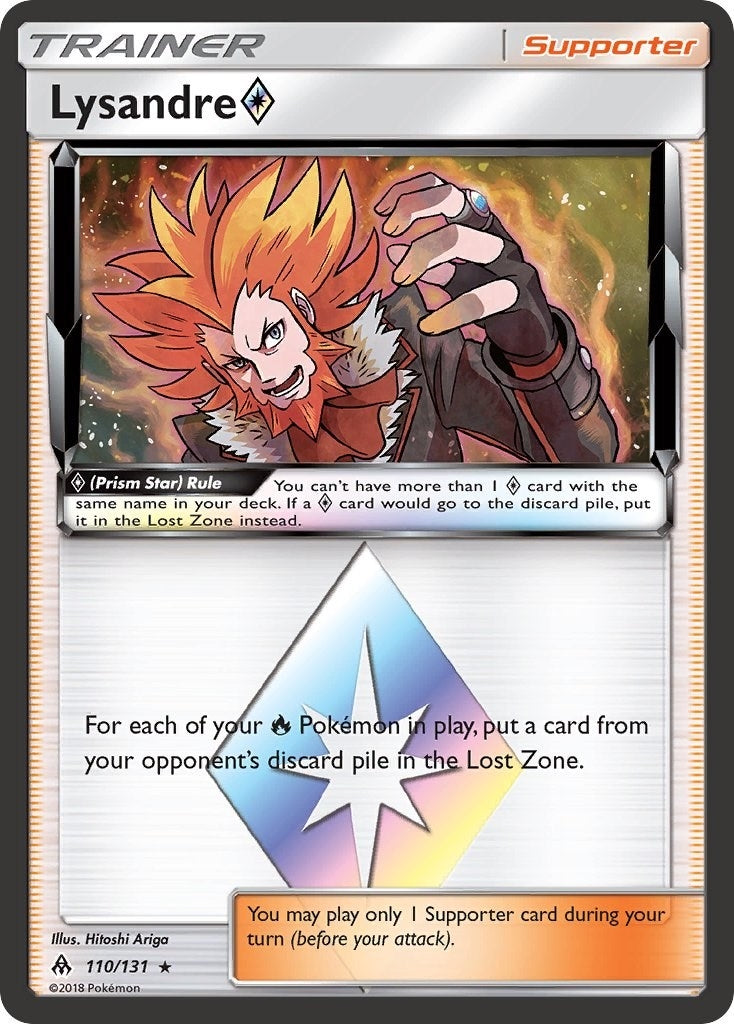 Image for Lysandre Prism Star (110/131) (SM - Forbidden Light) - Pokemon