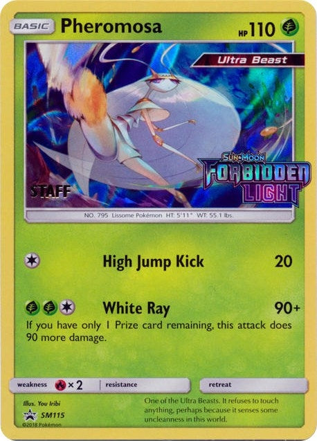Image for Pheromosa - SM115 (Prerelease) [Staff] (SM115) (SM Promos) - Pokemon