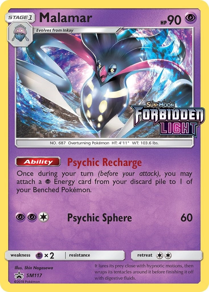 Image for Malamar - SM117 (Prerelease) (SM117) (SM Promos) - Pokemon