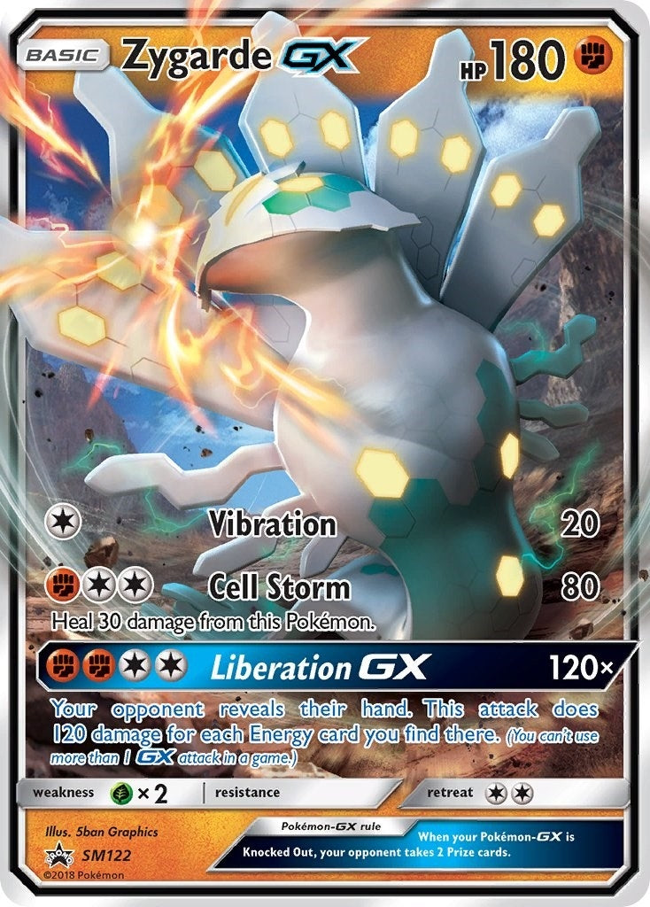 Image for Zygarde GX - SM122 (SM122) (SM Promos) - Pokemon