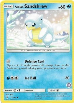 Image for Alolan Sandshrew (14) (19/145) (SM Trainer Kit: Alolan Sandslash & Alolan Ninetales) - Pokemon