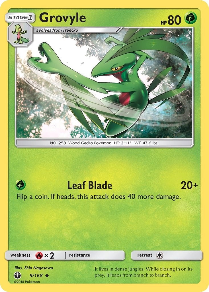Image for Grovyle (9/168) (SM - Celestial Storm) - Pokemon