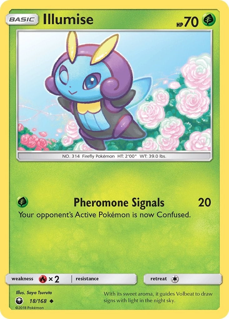 Image for Illumise (18/168) (SM - Celestial Storm) - Pokemon