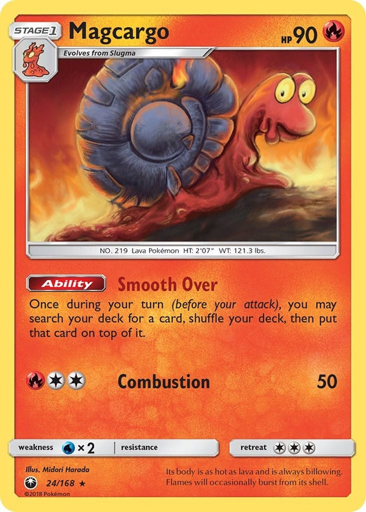 Image for Magcargo (24/168) (SM - Celestial Storm) - Pokemon