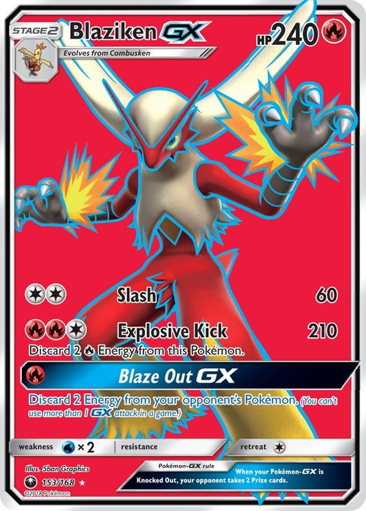 Image for Blaziken GX (Full Art) (153/168) (SM - Celestial Storm) - Pokemon