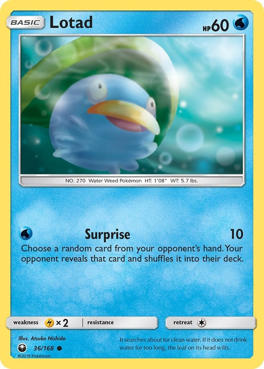 Image for Lotad (36/168) (SM - Celestial Storm) - Pokemon