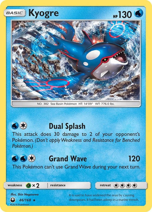 Image for Kyogre (46/168) (SM - Celestial Storm) - Pokemon