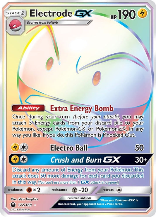 Image for Electrode GX (Secret) (172/168) (SM - Celestial Storm) - Pokemon