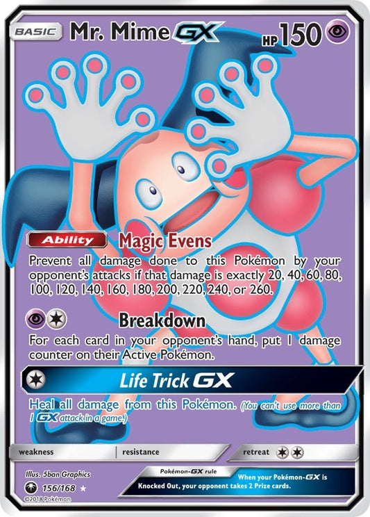 Image for Mr. Mime GX (Full Art) (156/168) (SM - Celestial Storm) - Pokemon