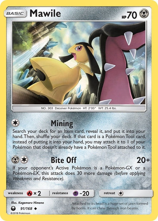 Image for Mawile (91/168) (SM - Celestial Storm) - Pokemon