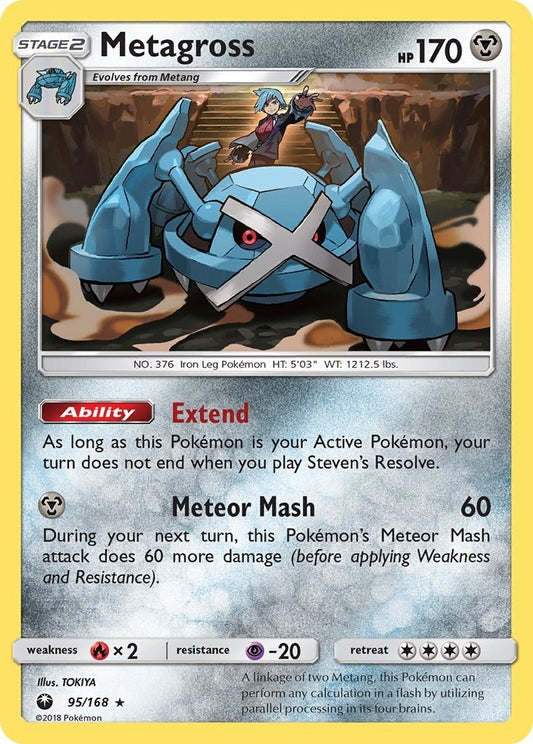 Image for Metagross (95/168) (SM - Celestial Storm) - Pokemon