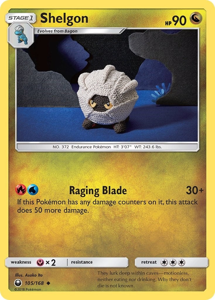 Image for Shelgon (105/168) (SM - Celestial Storm) - Pokemon