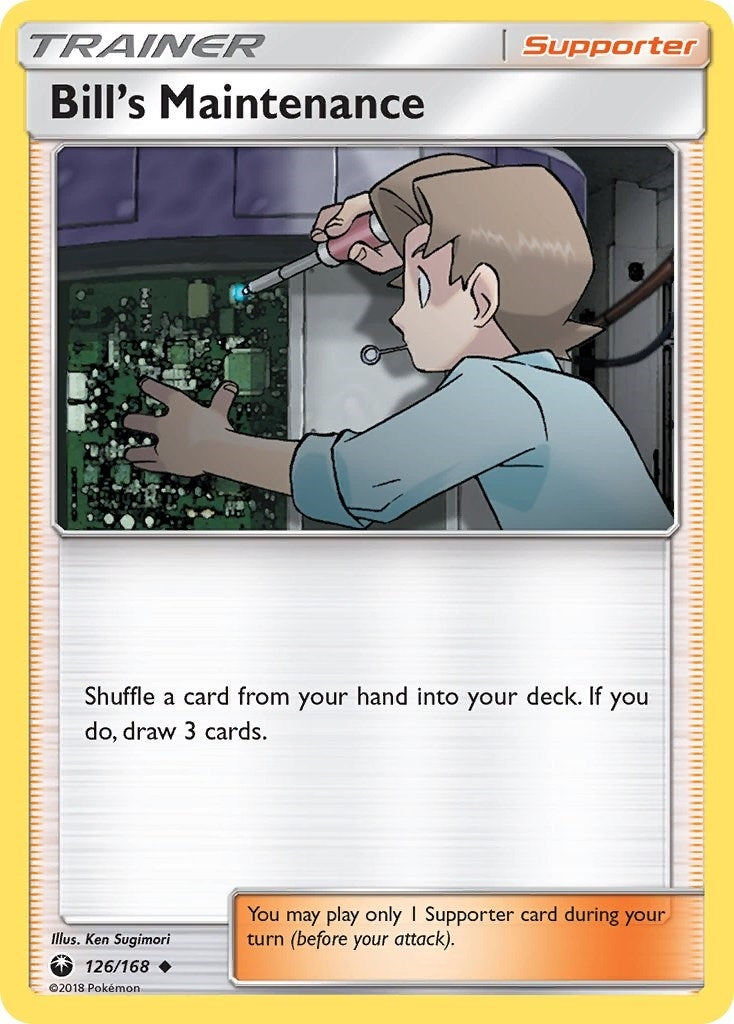 Image for Bill's Maintenance (126/168) (SM - Celestial Storm) - Pokemon