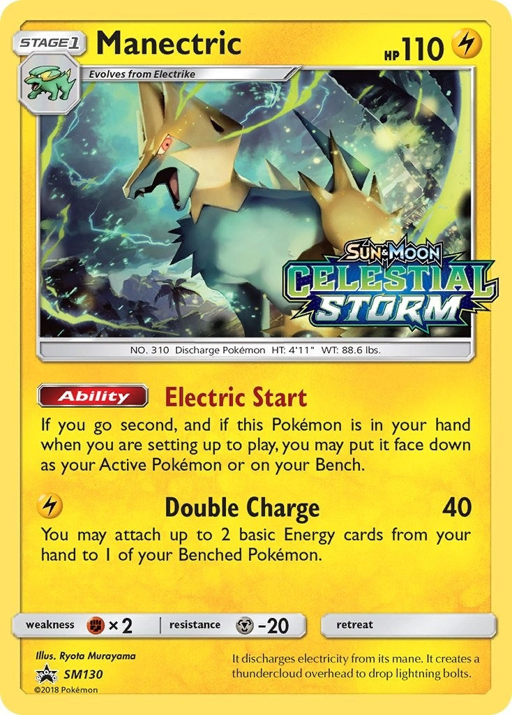 Image for Manectric - SM130 (Prerelease) (SM130) (SM Promos) - Pokemon