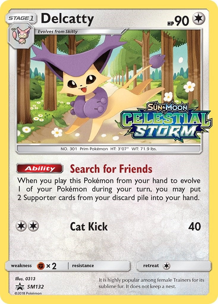 Image for Delcatty - SM132 (Prerelease) (SM132) (SM Promos) - Pokemon