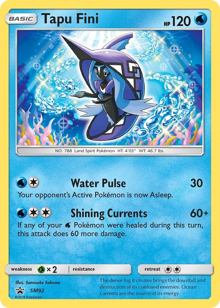 Image for Tapu Fini - SM92 (SM92) (SM Promos) - Pokemon