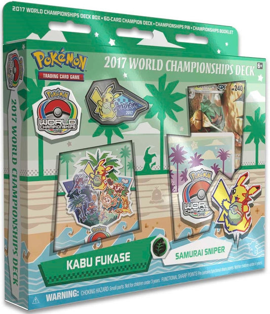 Image for 2017 World Championship Deck: Kabu Fukase (Samurai Sniper) - Pokemon