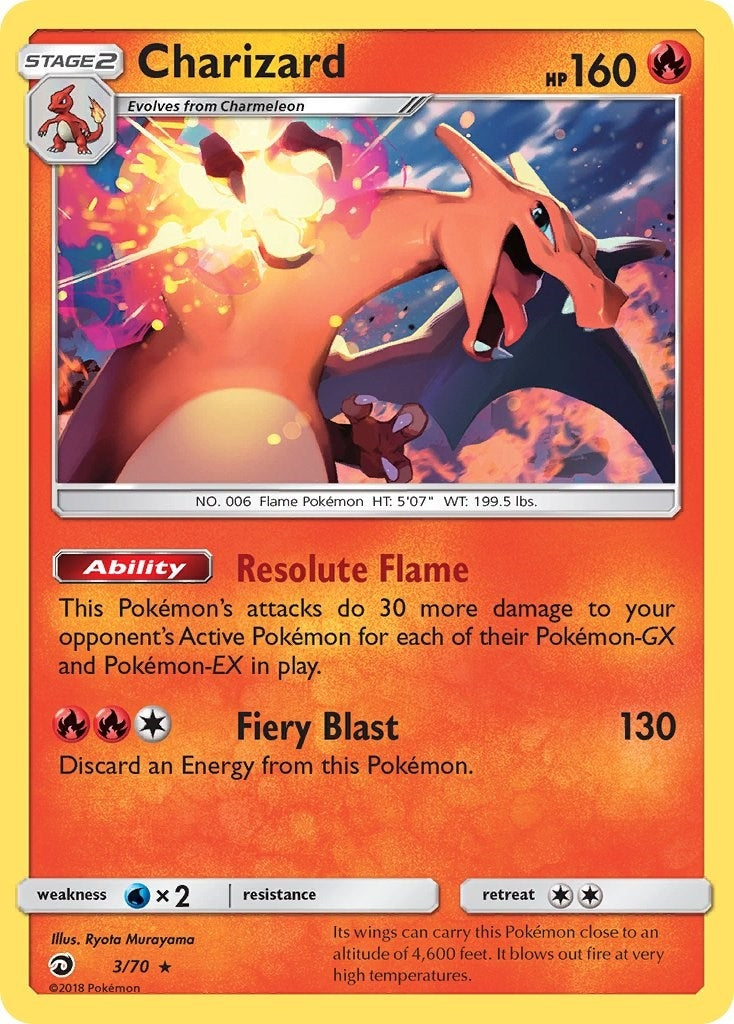 Image for Charizard (3/70) (Dragon Majesty) - Pokemon