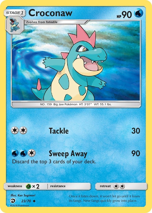 Image for Croconaw (23/70) (Dragon Majesty) - Pokemon