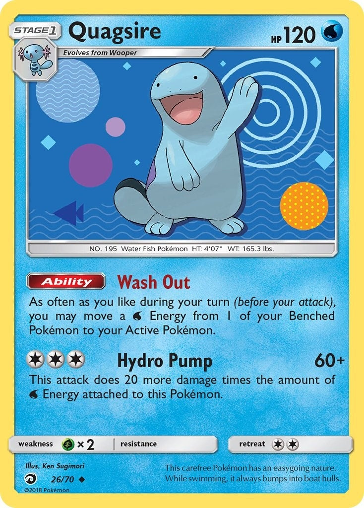 Image for Quagsire (26/70) (Dragon Majesty) - Pokemon