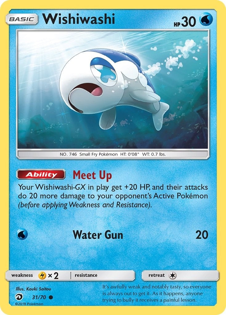 Image for Wishiwashi (31/70) (Dragon Majesty) - Pokemon