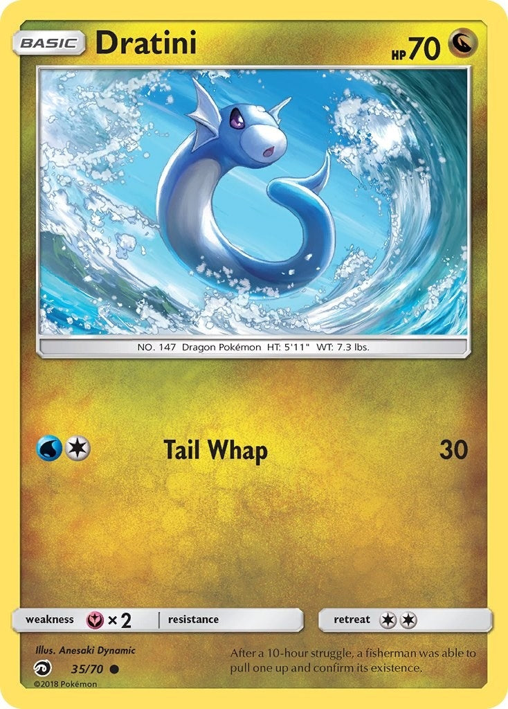 Image for Dratini (35) (35/70) (Dragon Majesty) - Pokemon