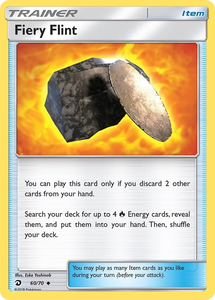 Image for Fiery Flint (60/70) (Dragon Majesty) - Pokemon