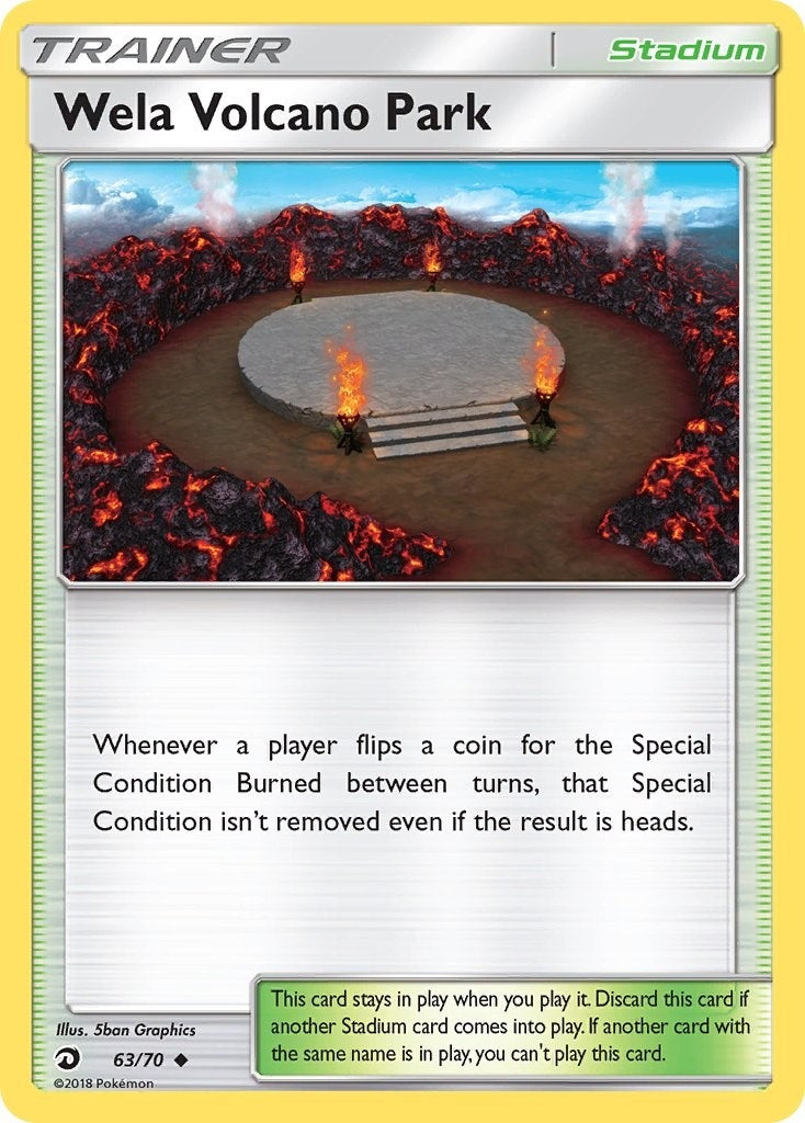 Image for Wela Volcano Park (63/70) (Dragon Majesty) - Pokemon