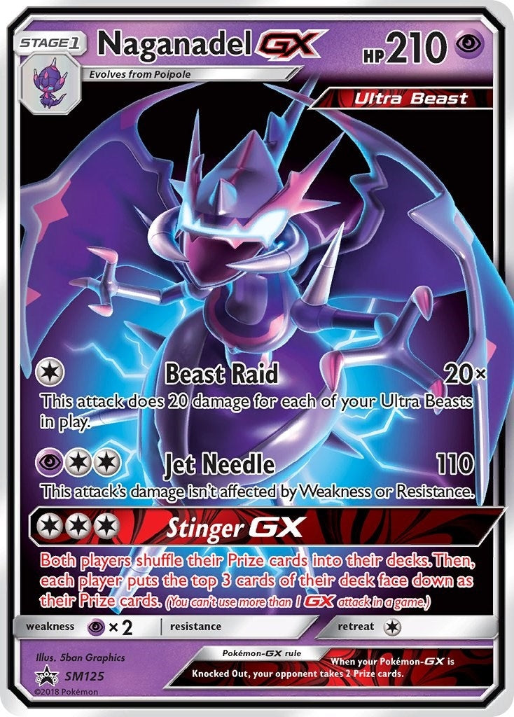 Image for Naganadel GX - SM125 (SM125) (SM Promos) - Pokemon