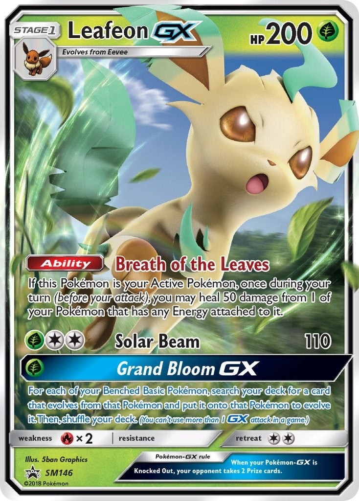 Image for Leafeon GX - SM146 (SM146) (SM Promos) - Pokemon