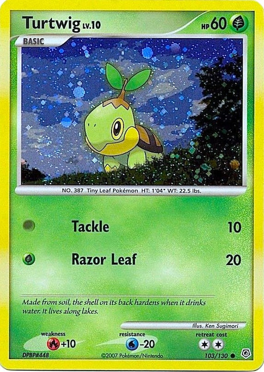 Image for Turtwig - 103/130 (Cosmos Holofoil) (103/130) (League & Championship Cards) - Pokemon