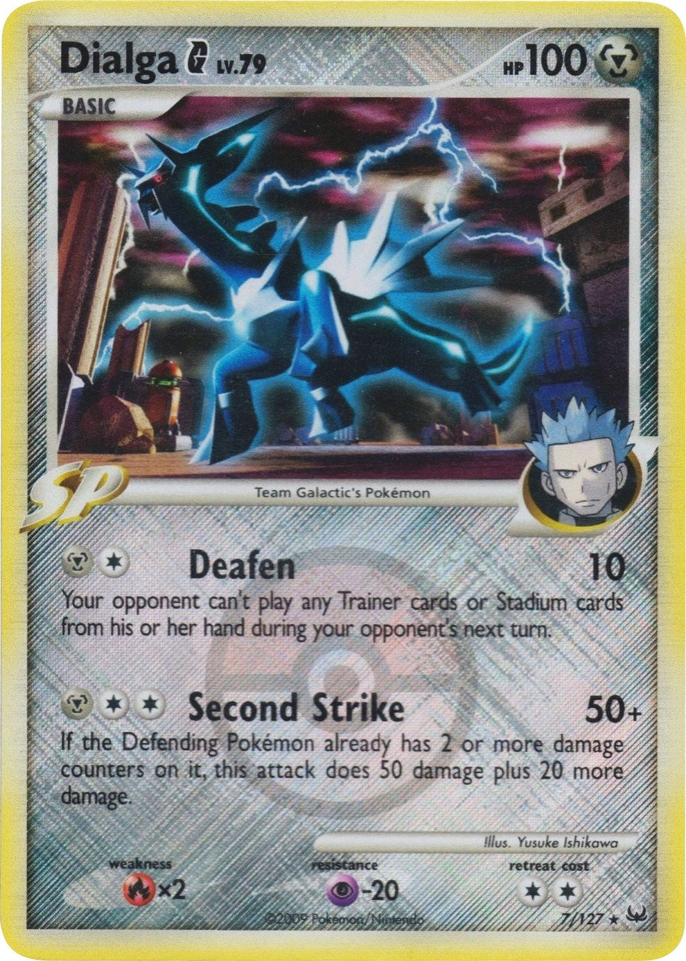 Image for Dialga G - 7/127 (League Promo) (007/127) (League & Championship Cards) - Pokemon