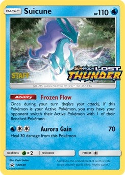 Image for Suicune - SM149 (Prerelease) [Staff] (SM149) (SM Promos) - Pokemon