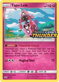 Image for Tapu Lele - SM152 (Prerelease) [Staff] (SM152) (SM Promos) - Pokemon