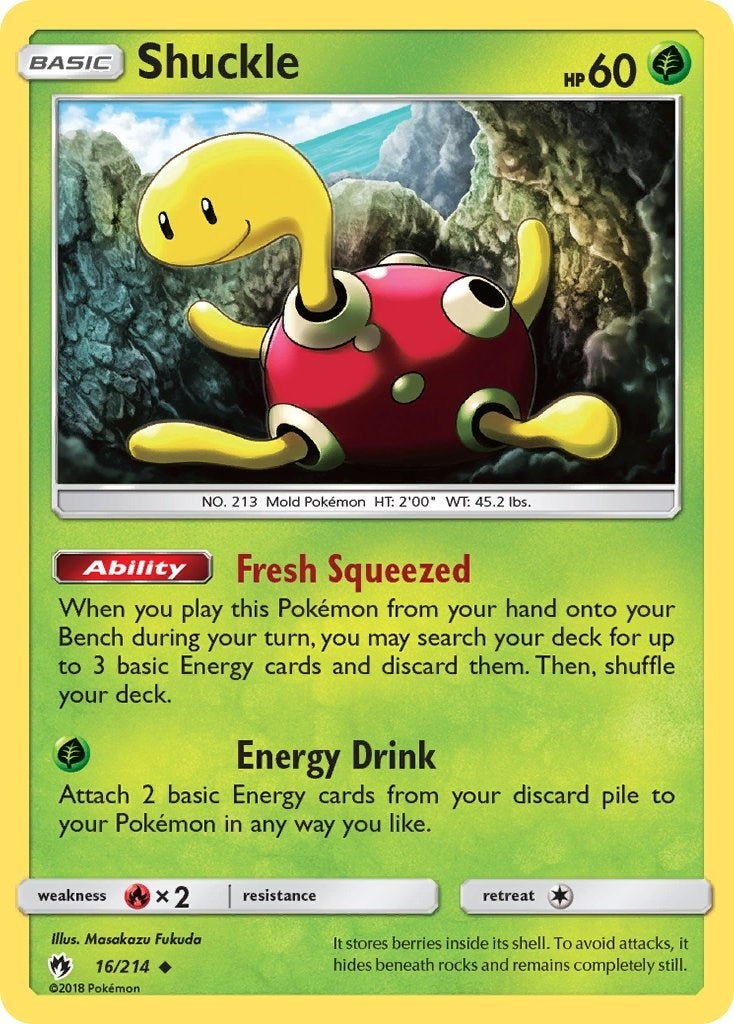Image for Shuckle (16/214) (SM - Lost Thunder) - Pokemon