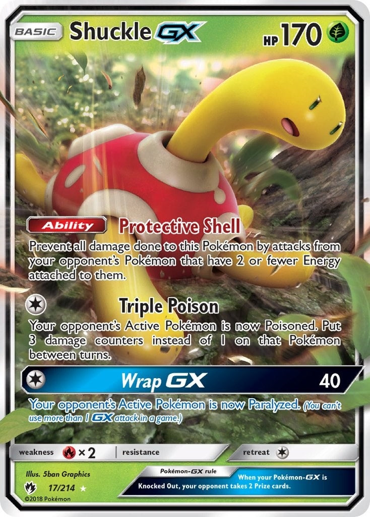 Image for Shuckle GX (17/214) (SM - Lost Thunder) - Pokemon