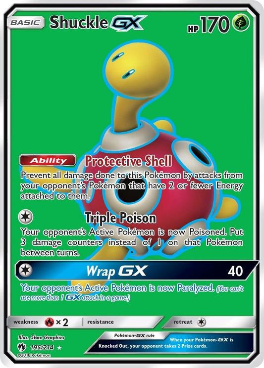 Image for Shuckle GX (Full Art) (195/214) (SM - Lost Thunder) - Pokemon