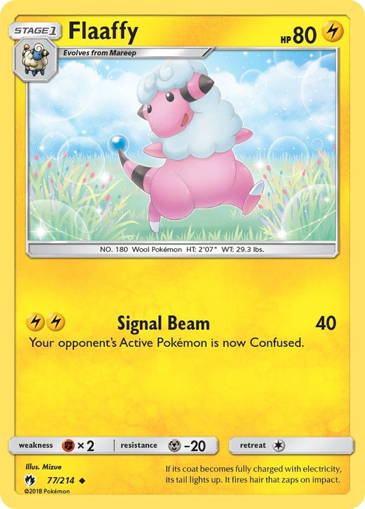 Image for Flaaffy (77/214) (SM - Lost Thunder) - Pokemon