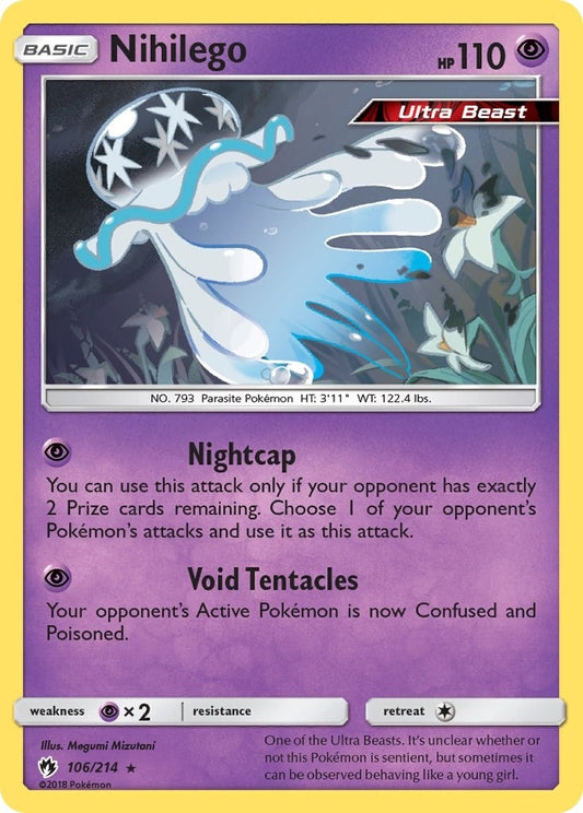 Image for Nihilego (106/214) (SM - Lost Thunder) - Pokemon