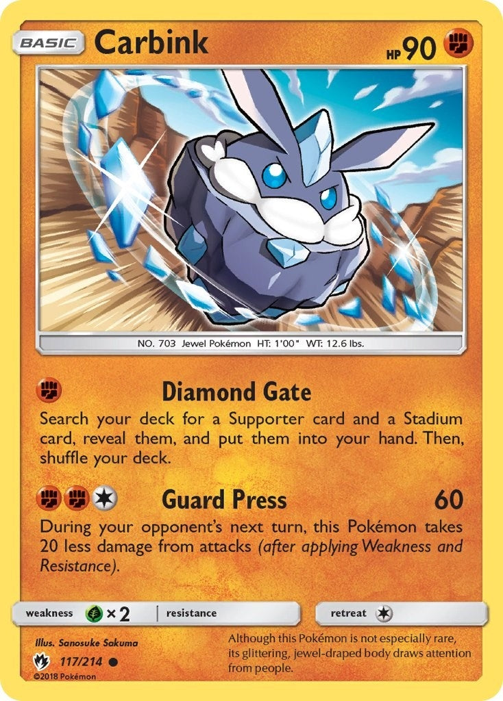 Image for Carbink (117) (117/214) (SM - Lost Thunder) - Pokemon