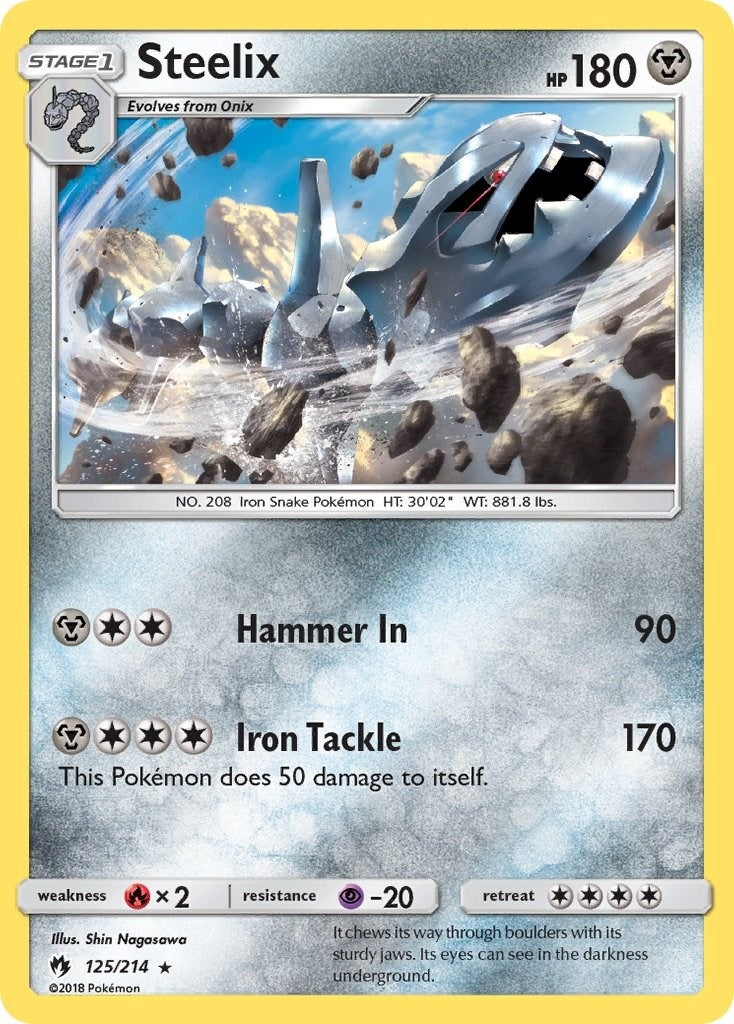 Image for Steelix (125/214) (SM - Lost Thunder) - Pokemon