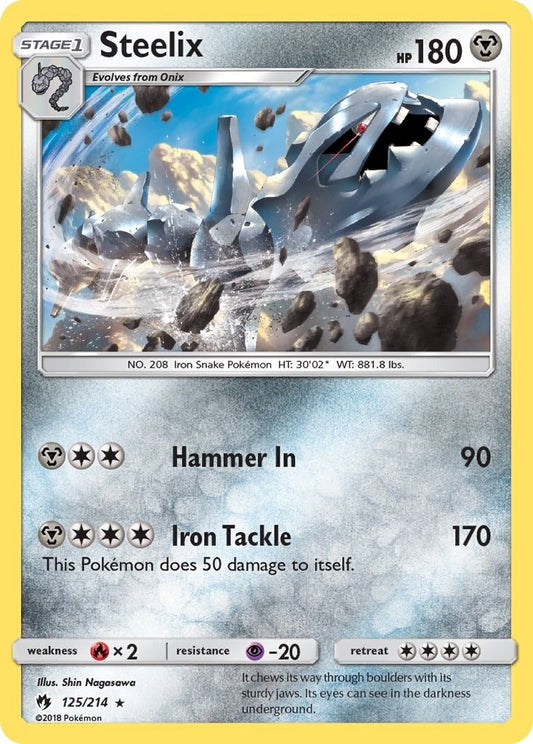 Image for Steelix (125/214) (SM - Lost Thunder) - Pokemon