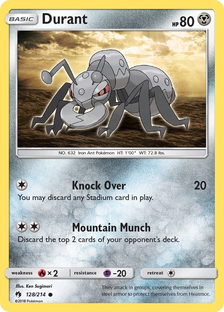 Image for Durant (128/214) (SM - Lost Thunder) - Pokemon